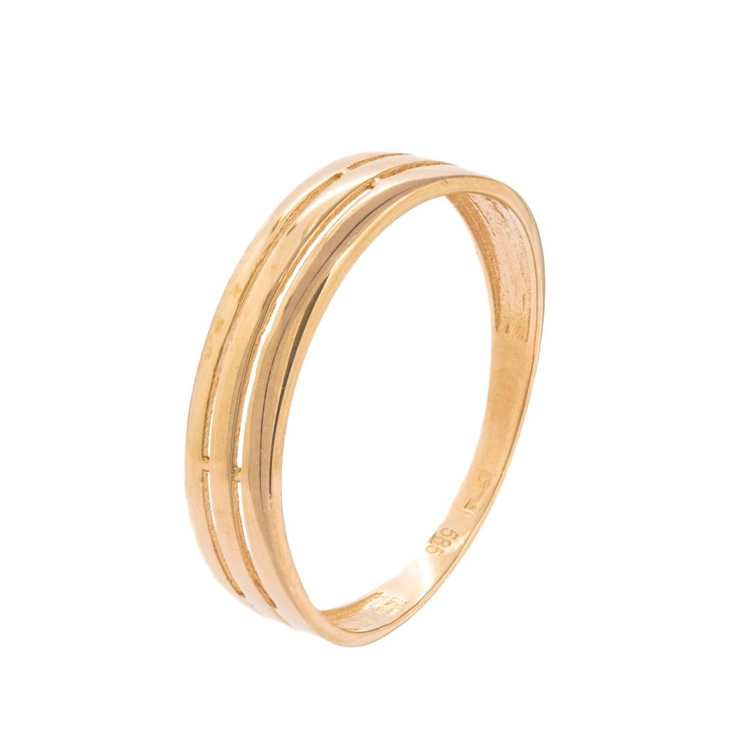 Rausvo aukso žiedas