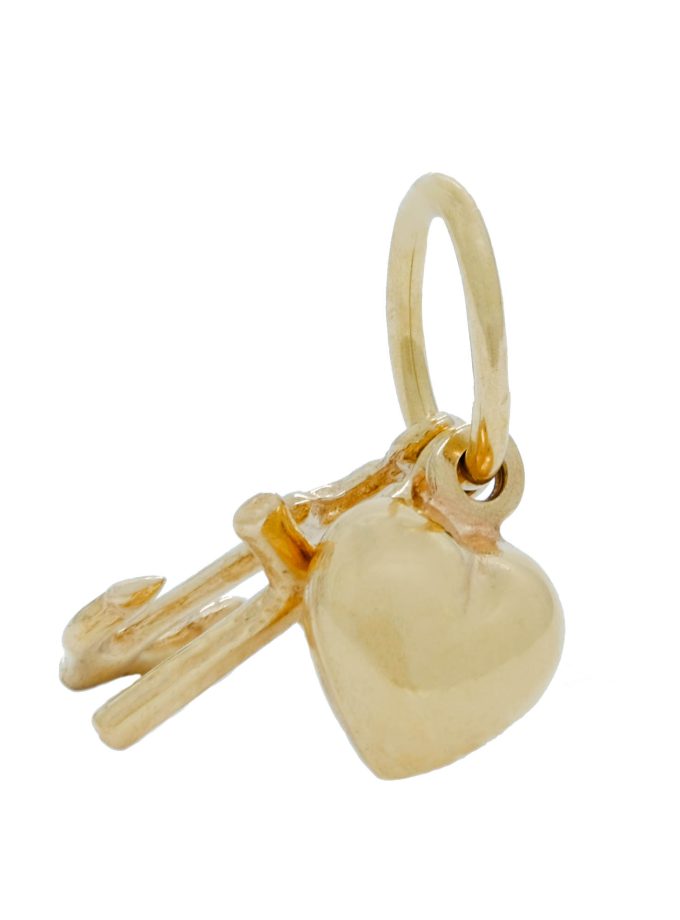 Rausvo aukso pakabukas